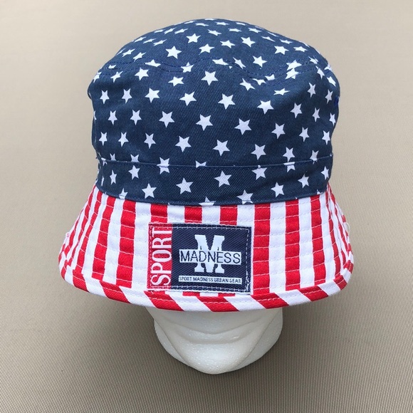 american flag bucket hat
